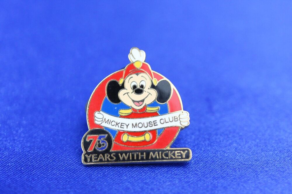 75 Years With Mickey Walt Disney World Mickey Mouse Club WDW Pin 2003